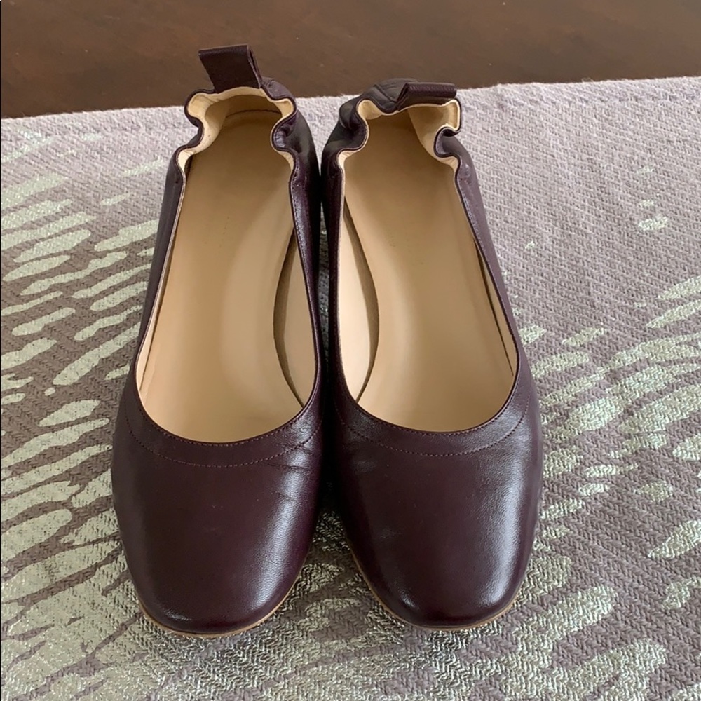 Everlane Day Heel Bergundy